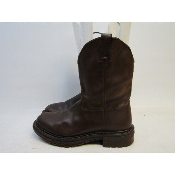 Rocky Mens Size 10.5 M Brown Leather Cowboy Western Boots main image 11